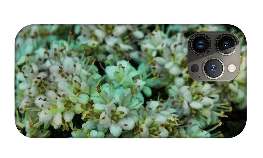 White Wildflowers - Phone Case