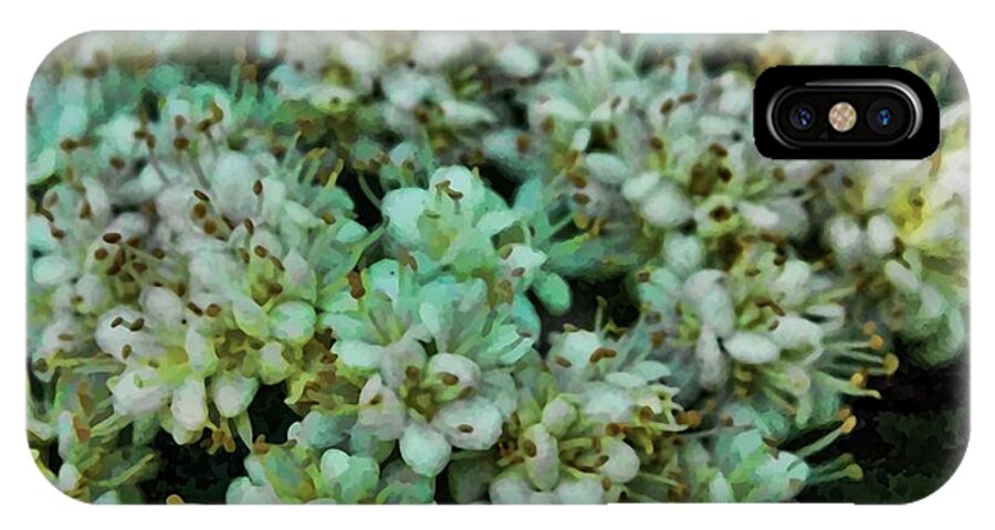 White Wildflowers - Phone Case