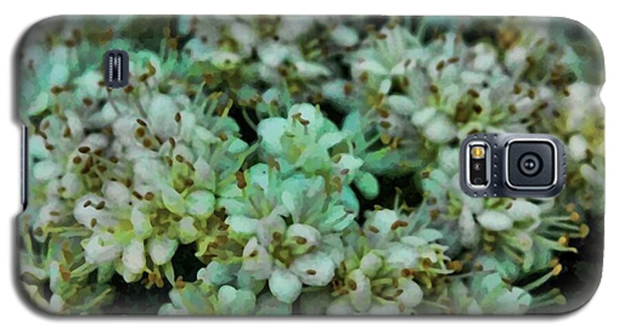 White Wildflowers - Phone Case