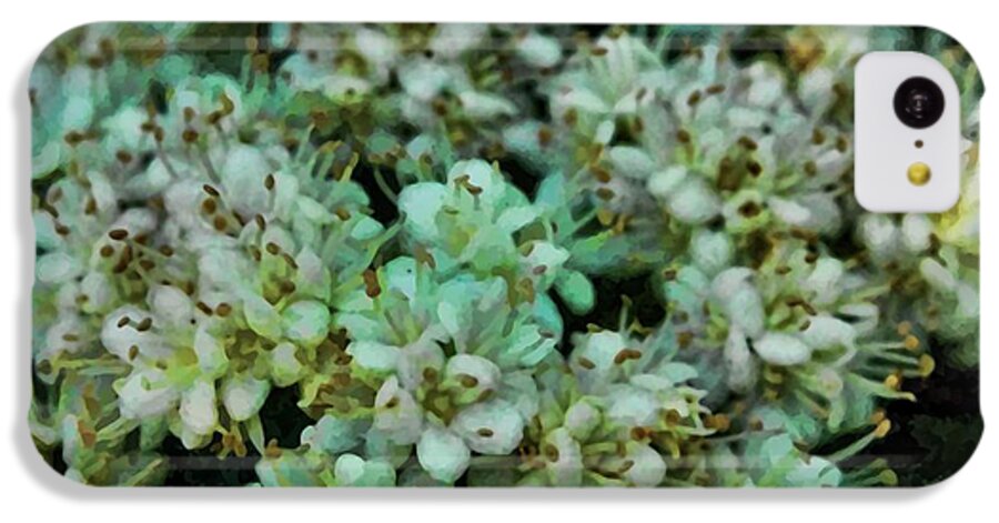 White Wildflowers - Phone Case