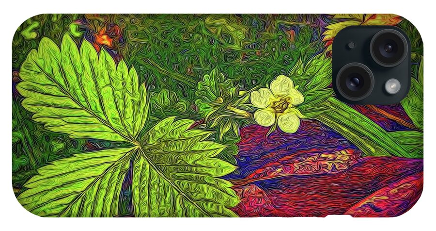 Wild Strawberry Plant - Phone Case
