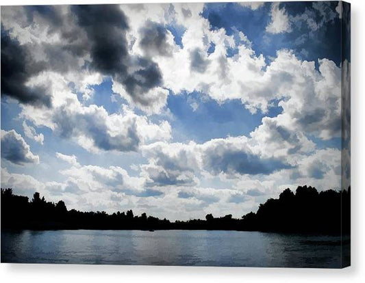 Wisconsin Lake Landscape - Canvas Print