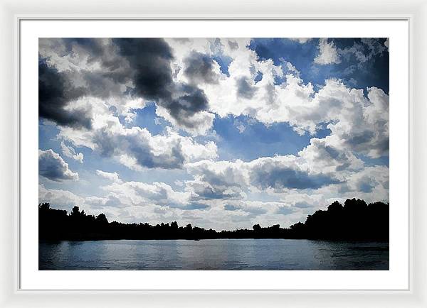 Wisconsin Lake Landscape - Framed Print