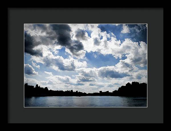 Wisconsin Lake Landscape - Framed Print