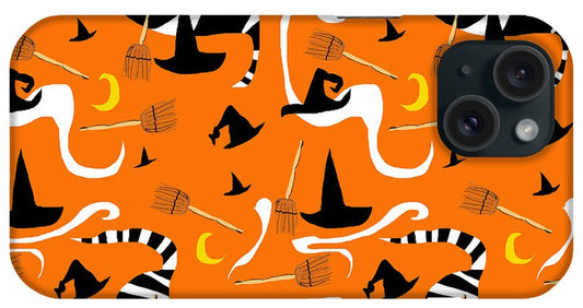 Witches Hats and Brooms - Phone Case