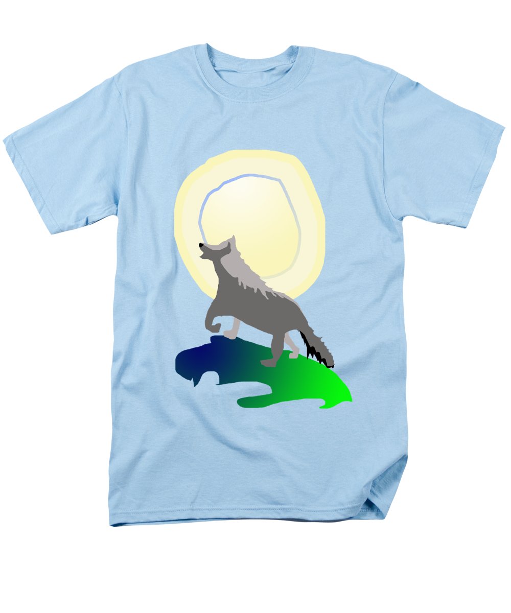 Wolf Moon - Men's T-Shirt  (Regular Fit)