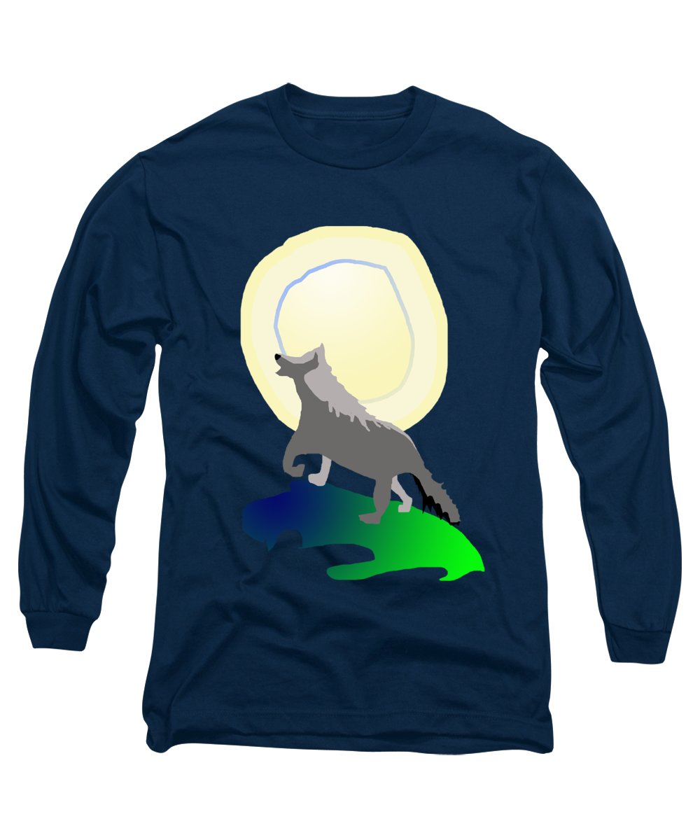Wolf Moon - Long Sleeve T-Shirt