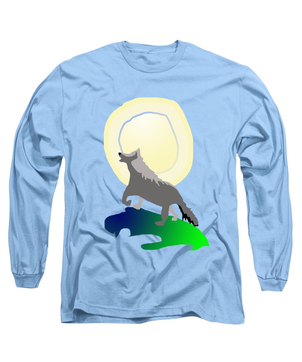 Wolf Moon - Long Sleeve T-Shirt