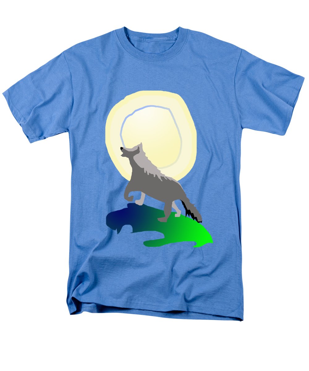 Wolf Moon - Men's T-Shirt  (Regular Fit)