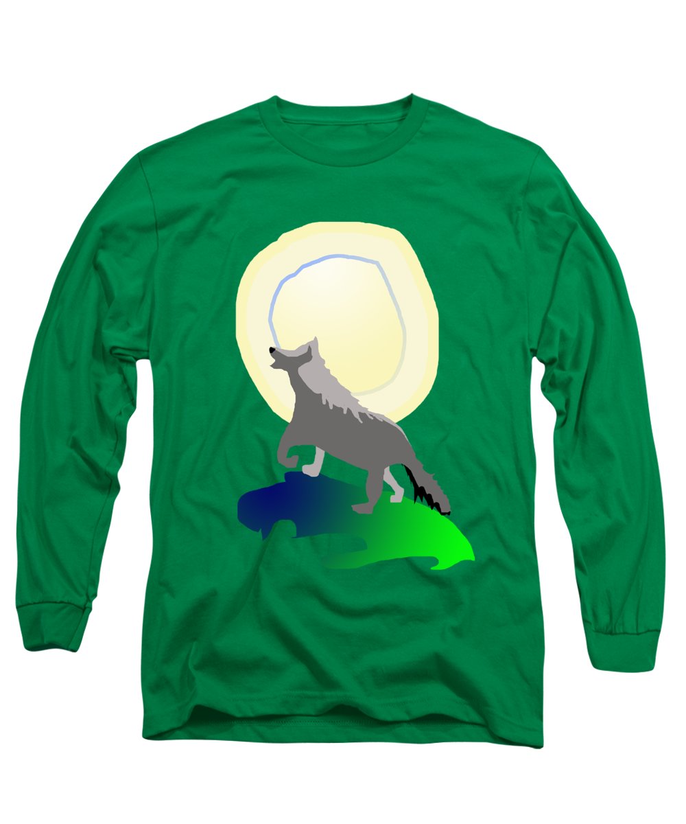 Wolf Moon - Long Sleeve T-Shirt
