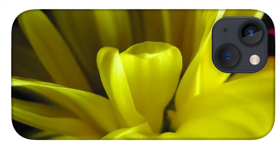 Yellow Daisy All Wild In The Morning - Phone Case