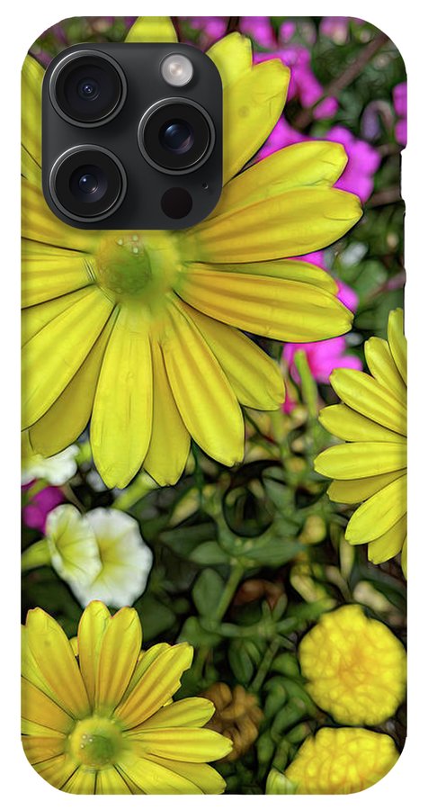 Yellow Daisy Garden - Phone Case