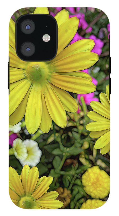 Yellow Daisy Garden - Phone Case