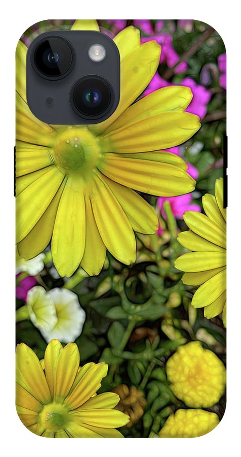 Yellow Daisy Garden - Phone Case