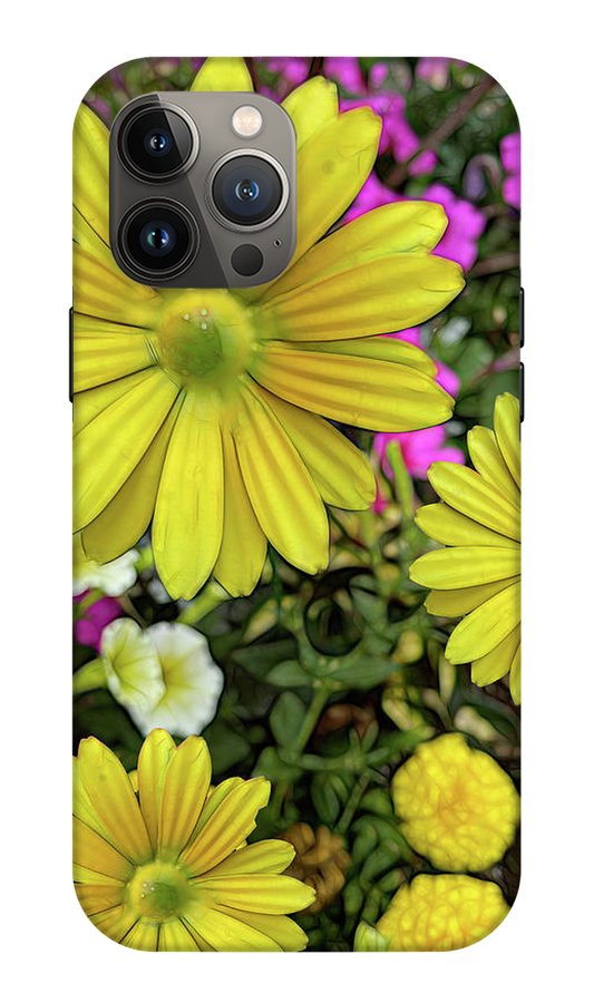 Yellow Daisy Garden - Phone Case