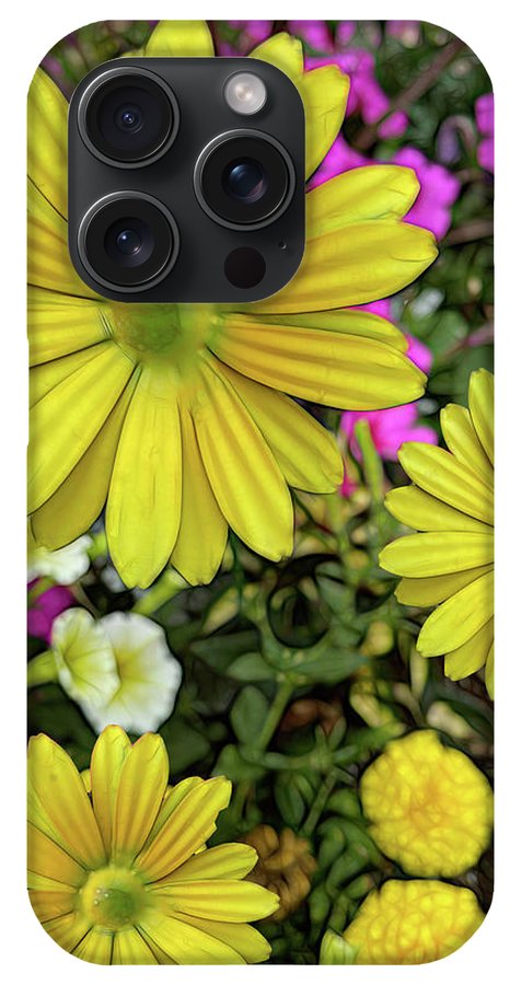 Yellow Daisy Garden - Phone Case