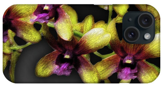 Yellow Orchids  - Phone Case