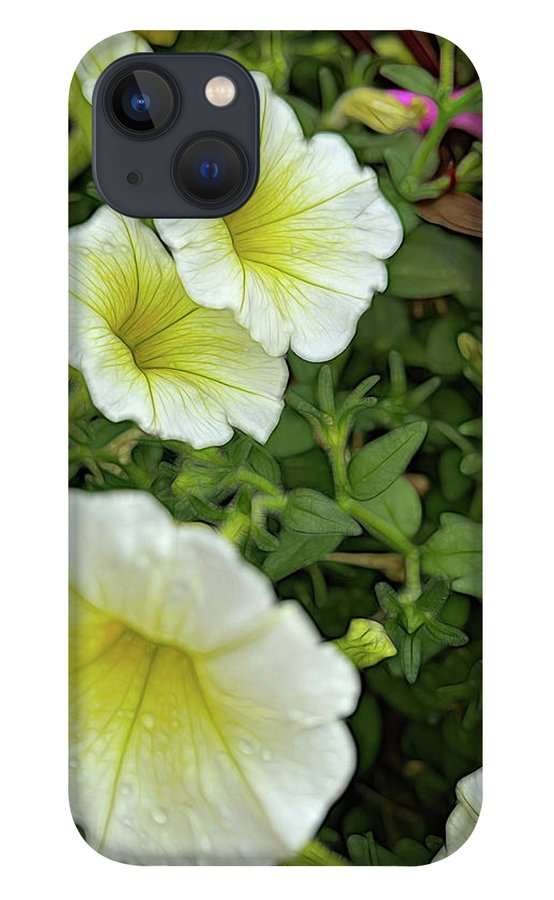 Yellow Petunias - Phone Case