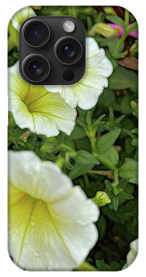Yellow Petunias - Phone Case