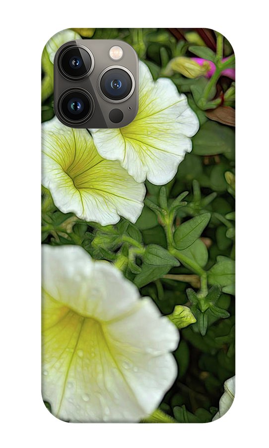 Yellow Petunias - Phone Case