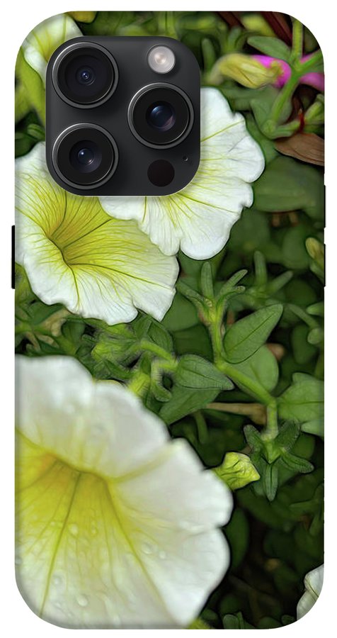 Yellow Petunias - Phone Case