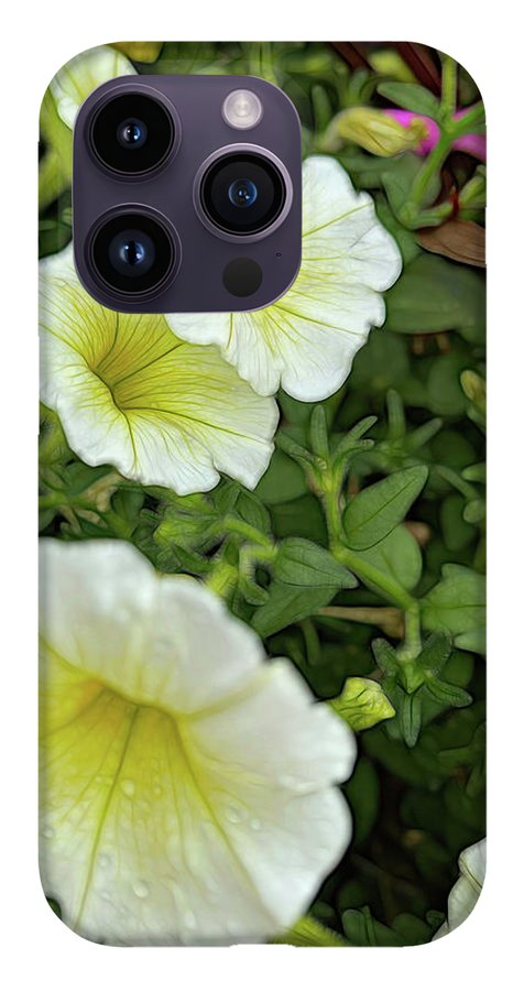 Yellow Petunias - Phone Case