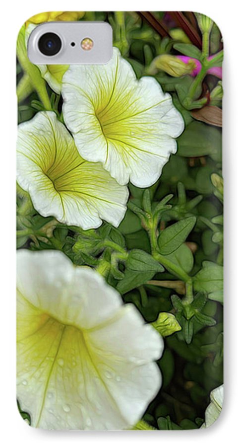 Yellow Petunias - Phone Case