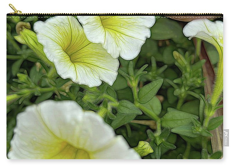 Yellow Petunias - Carry-All Pouch