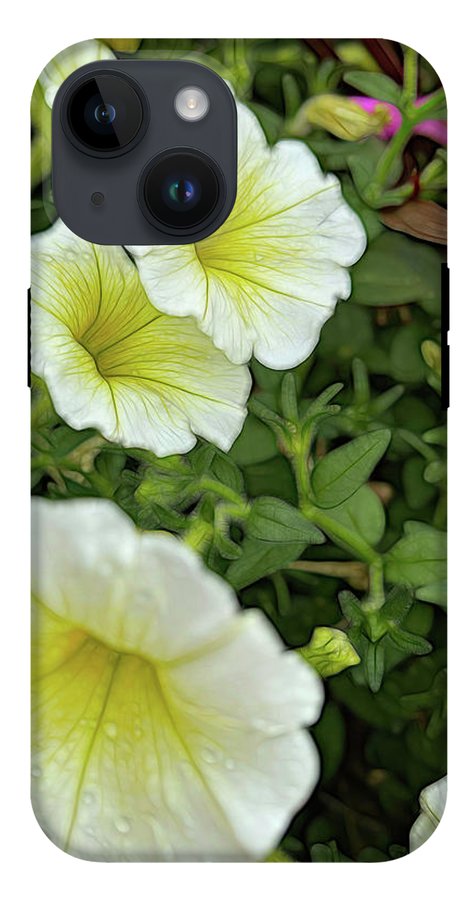 Yellow Petunias - Phone Case