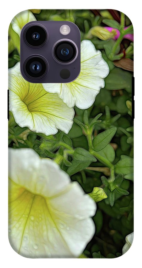 Yellow Petunias - Phone Case
