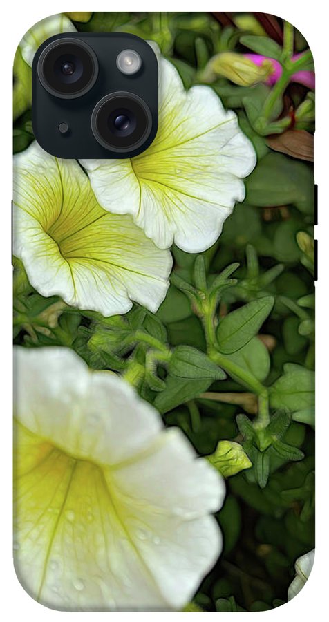 Yellow Petunias - Phone Case
