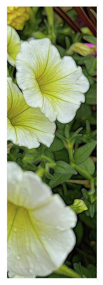 Yellow Petunias - Yoga Mat