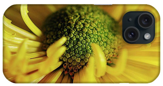 Yellow Spider Mum - Phone Case